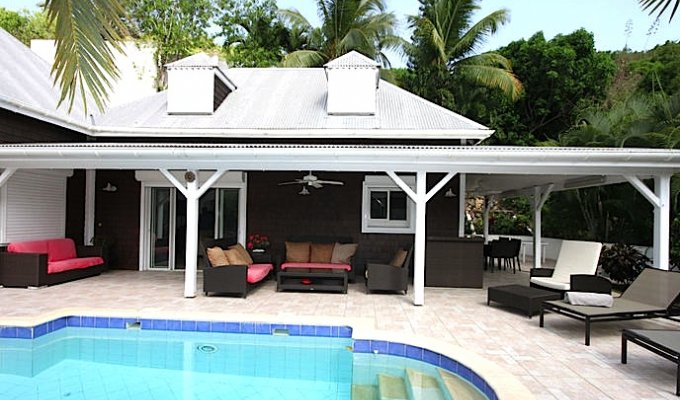 Location Villa à St Barth avec piscine privée - Camaruche - Caraibes - Antilles Francaise