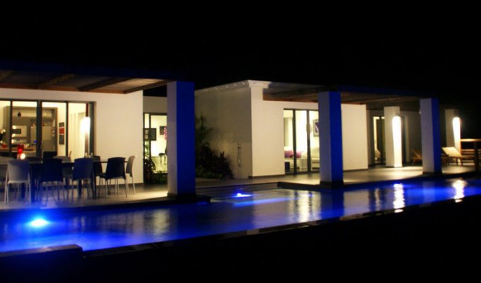 Location Villa de Luxe à St Barth avec piscine privée et Vue Mer sur les hauteurs de Vitet- Caraibes - Antilles Françaises