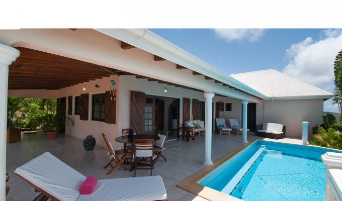 Location Villa de Luxe à St Barth avec piscine privée et Vue Mer - Colombier - Caraibes - Antilles Françaises