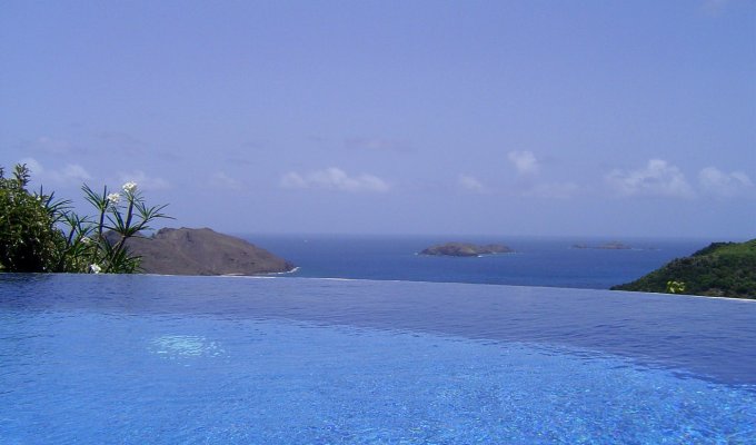 Location Villa de Luxe à St Barth avec piscine privée et Vue Mer - Colombier - Caraibes - Antilles Françaises