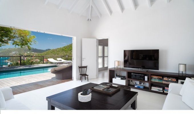 Location Villa à St Barth - Vue Mer - Gustavia - Caraibes - Antilles Françaises