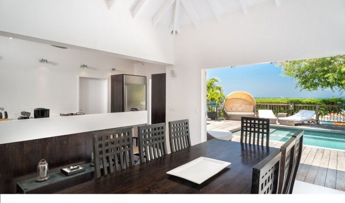 Location Villa à St Barth - Vue Mer - Gustavia - Caraibes - Antilles Françaises