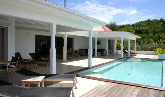 Location Villa de Luxe à St Barth avec piscine privée et Vue Mer - Colombier - Caraibes - Antilles Françaises