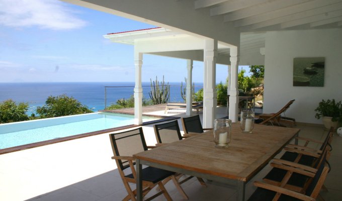 Location Villa de Luxe à St Barth avec piscine privée et Vue Mer - Colombier - Caraibes - Antilles Françaises