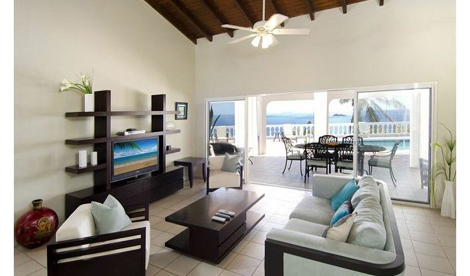 ST MAARTEN - location villa de luxe vue mer - Dawn beach - Caraïbes - Antilles françaises