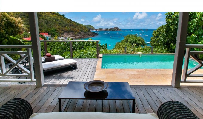 Location Bungalow à St Barth - Corossol - Caraibes - Antilles Francaises