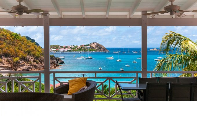 Location Villa de Luxe à St Barth sur la mer avec piscine privée - Corossol - Caraibes - Antilles Francaises