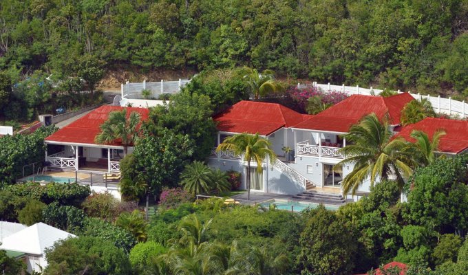 Location Villa de Luxe à St Barth sur la mer avec piscine privée - Corossol - Caraibes - Antilles Francaises