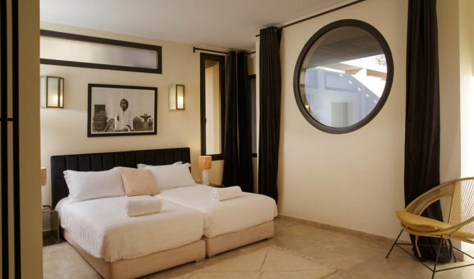 Chambre riad de luxe à Marrakaech 