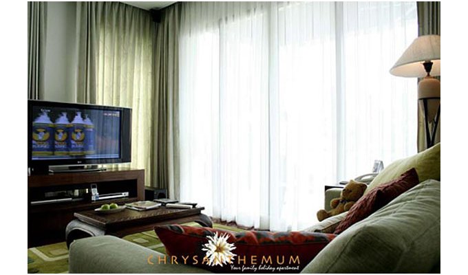 Location de vacances appartement de luxe de deux chambres, Kata Beach, Phuket, Thailande