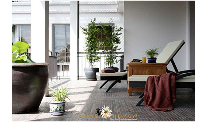 Location de vacances appartement de luxe de deux chambres, Kata Beach, Phuket, Thailande