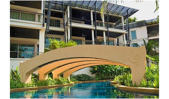 Location de vacances appartement de luxe trois chambres, Kata Beach, Phuket, Thailande