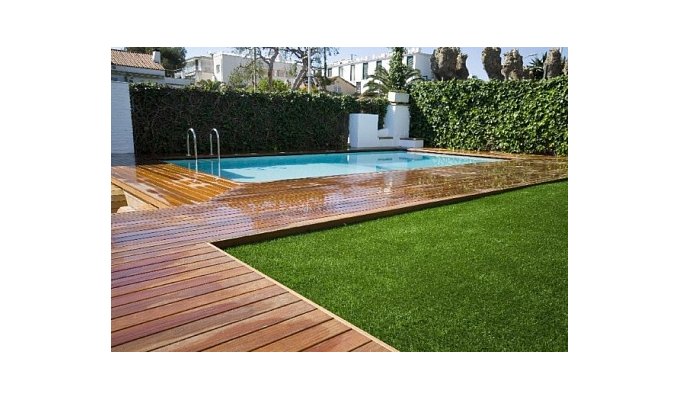 Location villa barcelone Sitges avec grand jardin et piscine privée