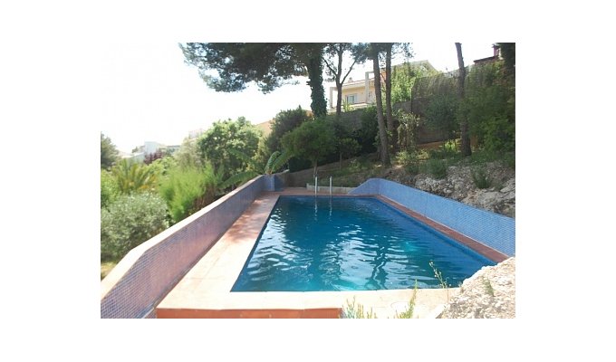 Location villa barcelone Sitges avec vue panoramique et une piscine