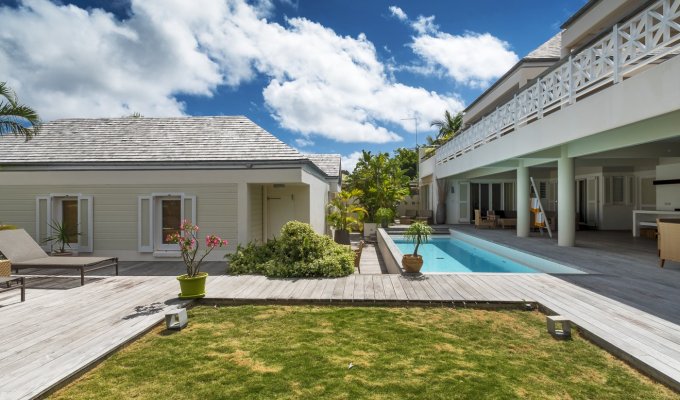 Location Villa de Luxe à St Barth avec piscine privée et Vue sur le port de Gustavia - Caraibes - Antilles Françaises