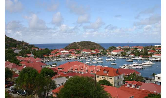 Location Appartement à St Barth avec piscine privée et Vue sur le port de Gustavia - Caraibes - Antilles Françaises