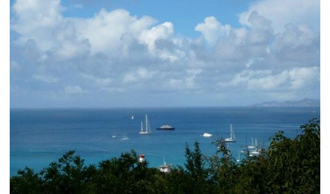 Location Villa de Luxe à St Barth avec piscine privée et Vue mer - Gustavia - Caraibes - Antilles Françaises