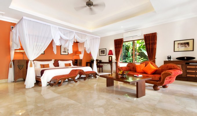 Indonesie Bali Location Vacances Villa Jardin avec piscine privée dans un complexe luxe à Ubud
