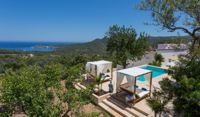 Location villa Ibiza piscine privée - San Juan (Îles Baléares)