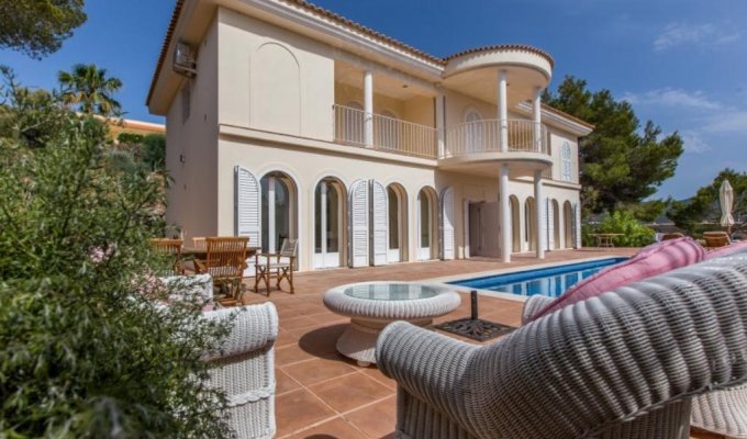 Location villa Ibiza piscine privée - Cala Tarida (Îles Baléares)