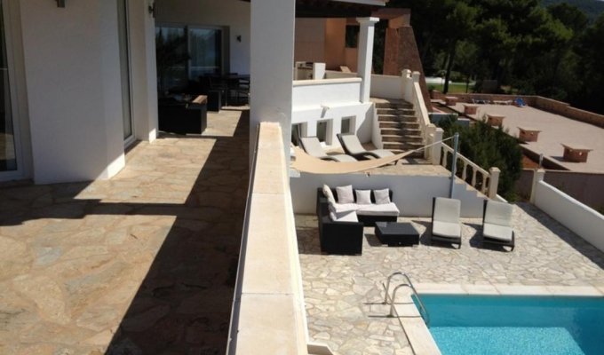 Location villa Ibiza piscine privée - Cala Carbo (Îles Baléares)