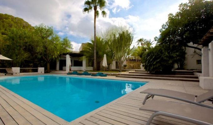 Location villa Ibiza piscine privée - San Agustin (Îles Baléares)