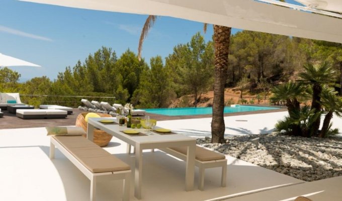 Location villa Ibiza luxe piscine privée - Cala Tarida (Îles Baléares)