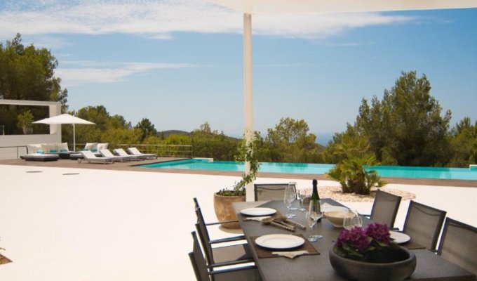 Location villa Ibiza luxe piscine privée - Cala Tarida (Îles Baléares)