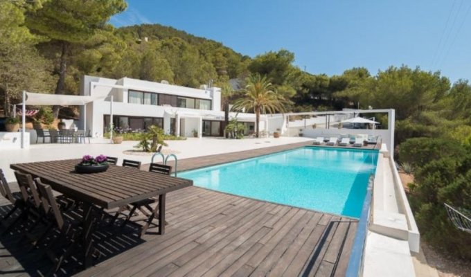 Location villa Ibiza luxe piscine privée - Cala Tarida (Îles Baléares)