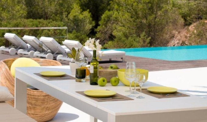 Location villa Ibiza luxe piscine privée - Cala Tarida (Îles Baléares)