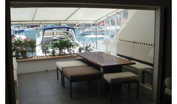 Location Appartement à St Barth directement sur le port de Gustavia - Caraibes - Antilles Françaises