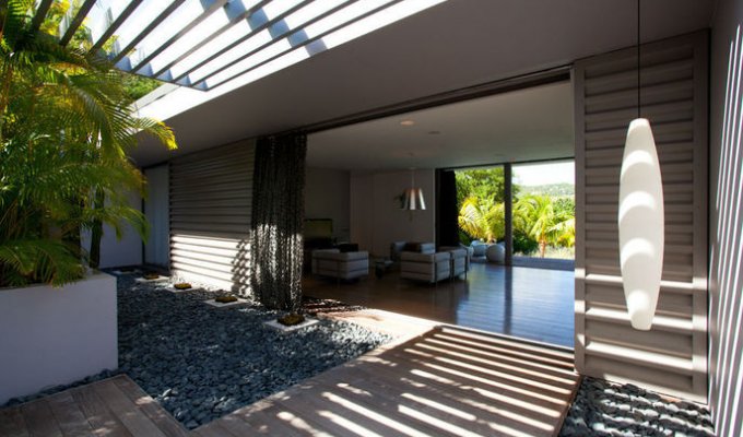 Location Villa de Luxe à St Barth avec piscine privée - Petit cul de sac - Caraibes - Antilles Françaises