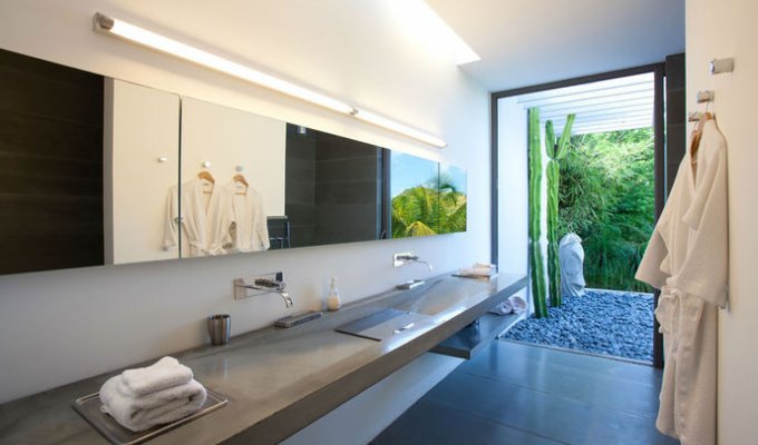 Location Villa de Luxe à St Barth avec piscine privée - Petit cul de sac - Caraibes - Antilles Françaises