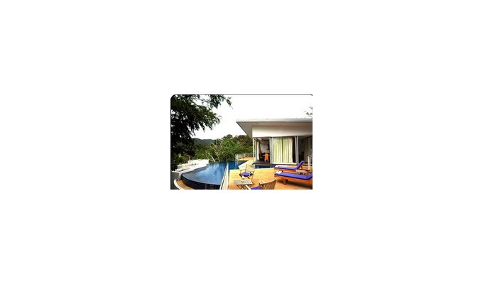 Villa de luxe de vacances dans complex de villas avec piscine privée et personnel