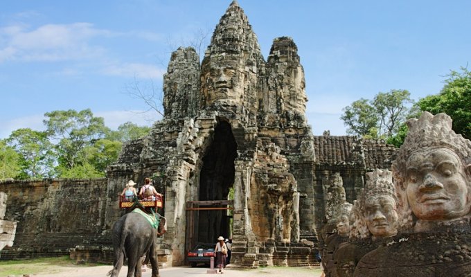 Location Chambre dans Hôtel de prestige, à proximité des Temples d'Angkor, Cambodge.