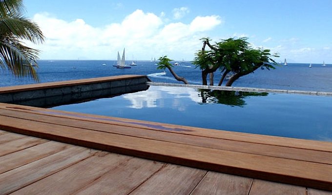 Location Villa de Luxe à St Barth avec piscine privée et vue mer - Hauteurs de Gustavia - Caraibes - Antilles Françaises