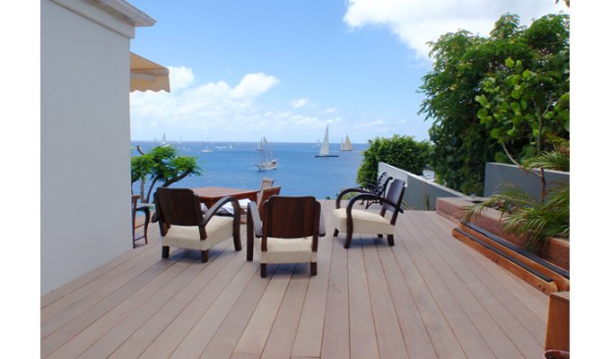 Location Villa de Luxe à St Barth avec piscine privée et vue mer - Hauteurs de Gustavia - Caraibes - Antilles Françaises