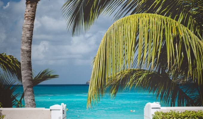 Location Villa à St Barth directement sur la plage de Lorient - Caraibes - Antilles Françaises