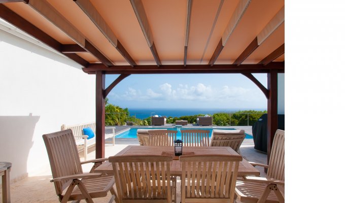 Location Villa de Luxe à St Barth avec piscine privée et vue mer - Gouverneur - Caraibes - Antilles Françaises