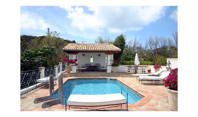 Location Villa de Luxe à St Barth avec piscine privée et vue mer - Lurin - Caraibes - Antilles Françaises