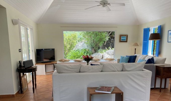 Location Villa St Barthelemy Marigot Vue mer Piscine privée