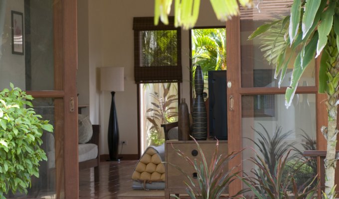 Location de Vacances Thailande, Villa avec piscine, à quelques minutes de la  plage de Choeng Moen.
