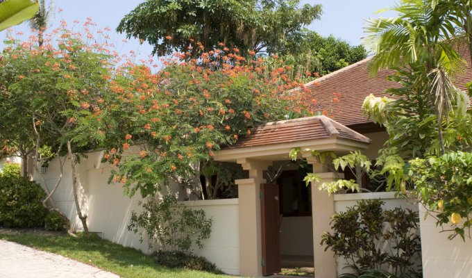 Location de Vacances Thailande, Villa avec piscine, à quelques minutes de la  plage de Choeng Moen.