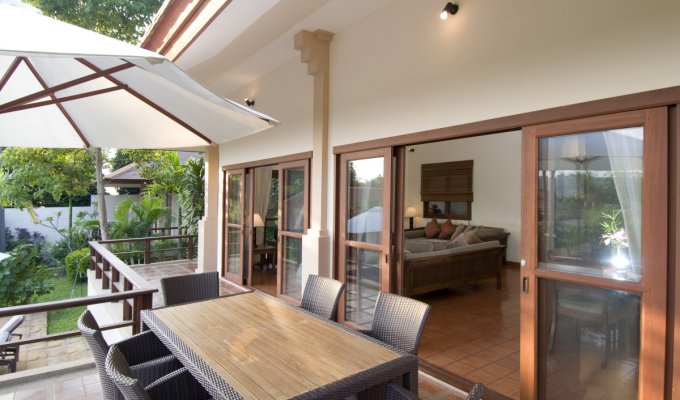 Location de Vacances Thailande, Villa avec piscine, à quelques minutes de la  plage de Choeng Moen.