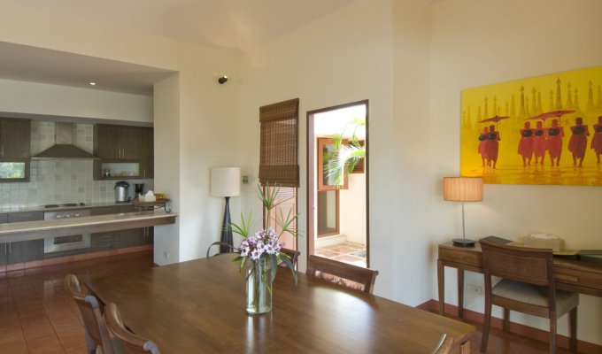 Location de Vacances Thailande, Villa avec piscine, à quelques minutes de la  plage de Choeng Moen.