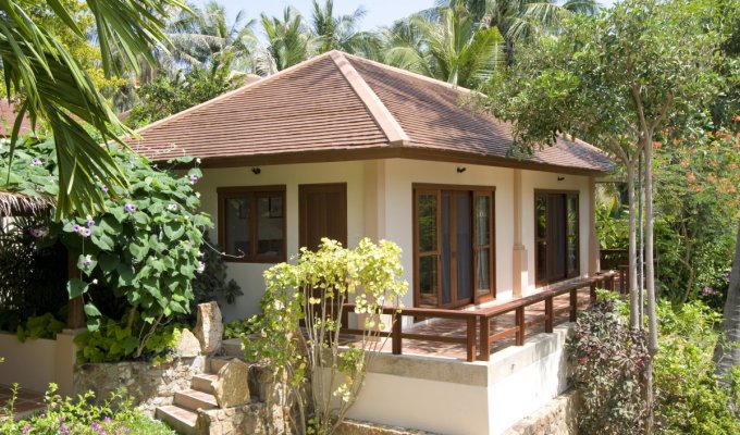 Location de Vacances Thailande, Villa avec piscine, à quelques minutes de la  plage de Choeng Moen.