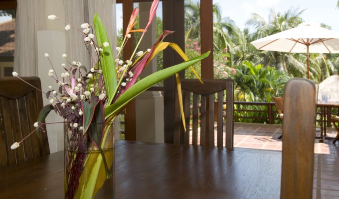 Location de Vacances Thailande, Villa avec piscine sur deux niveaux, à quelques minutes de la  plage, avec vue sur la mer.