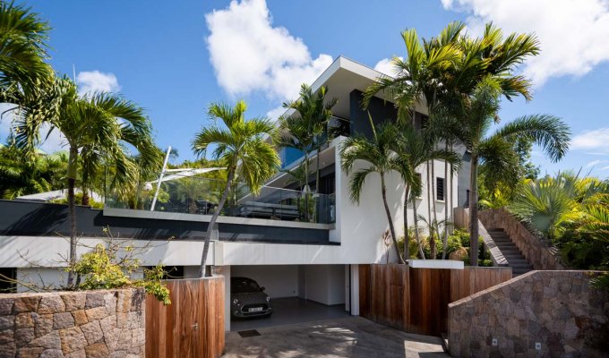 Location Villa de Luxe à St Barth avec piscine privée sur les hauteurs de st Jean - Caraibes - Antilles Françaises