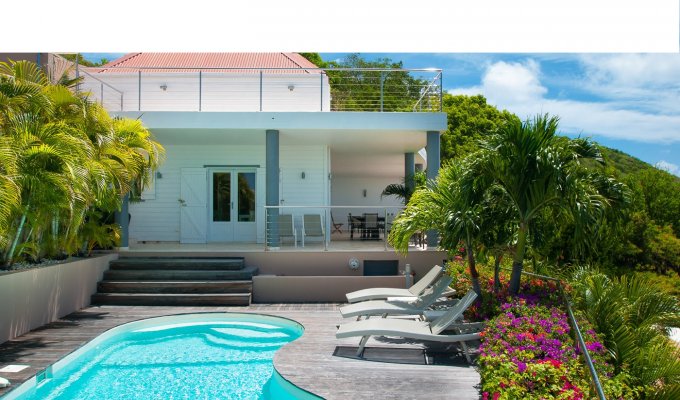 Location Villa de Luxe à St Barth avec piscine privée - Gouverneur  - Caraibes - Antilles Françaises