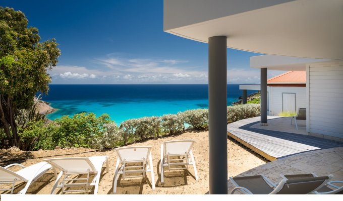 Location Villa de Luxe à St Barth avec piscine privée - Gouverneur- Caraibes - Antilles Françaises